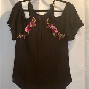Flowered blouse
